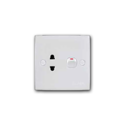 2 Gang 2 Pin Switched Socket Outlet 2K-1021S